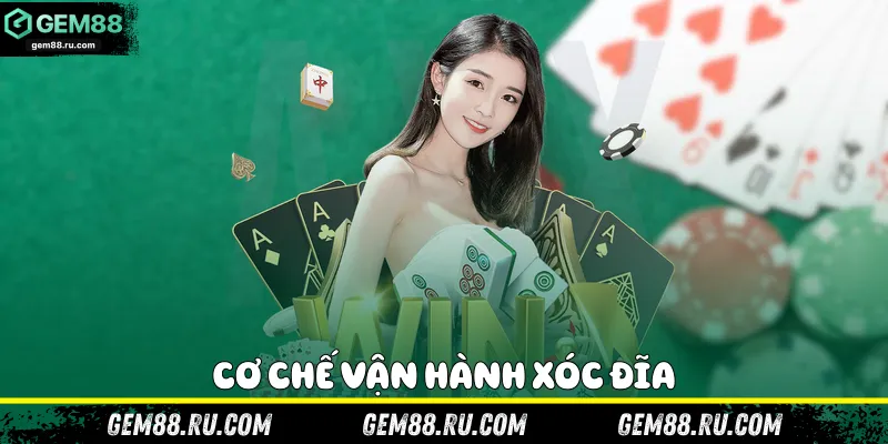 Cơ chế vận hành xóc đĩa